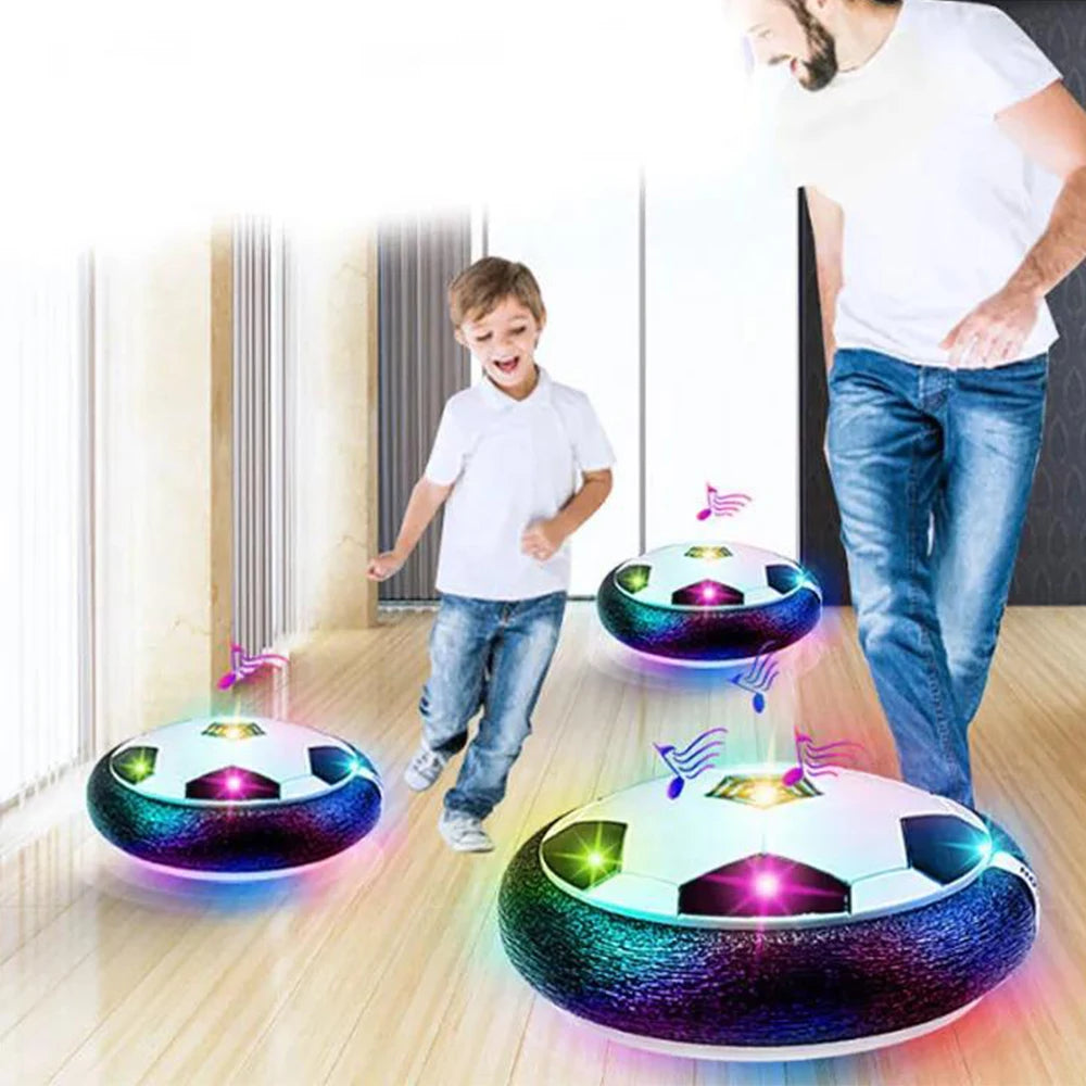 Jouets de ballon de Football Hover pour enfants, Football flottant électrique avec lumière LED, ballon de Football musical, jeu de plein air, jouets de Sport pour enfants